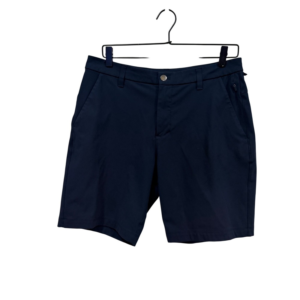 Lululemon Mens Commission Short Blue Technical Golf Shorts Size 31 LM7AAOS